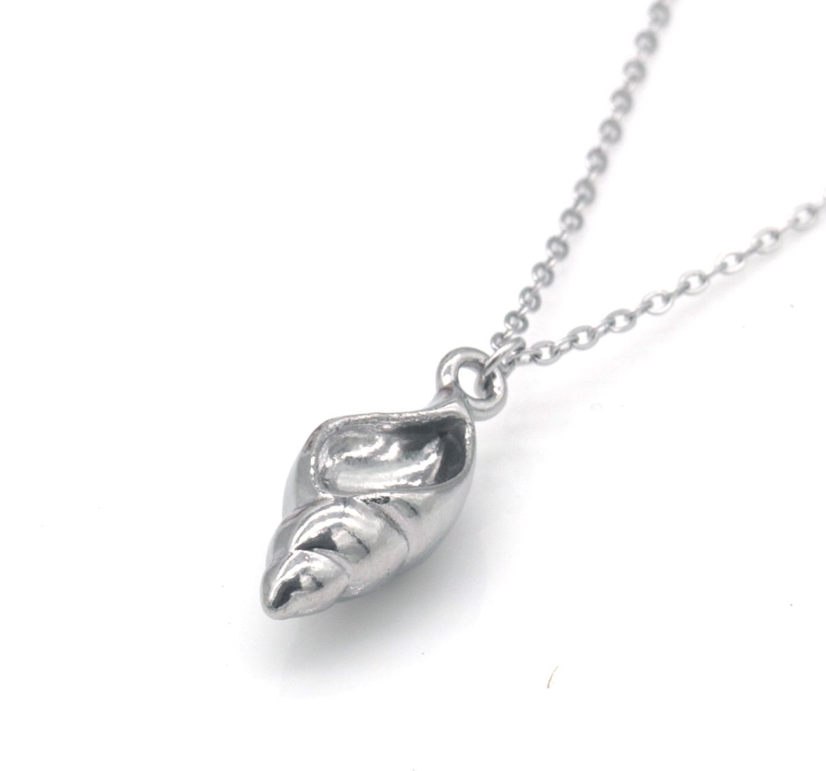 Ketting Schelp – RVS – 75cm