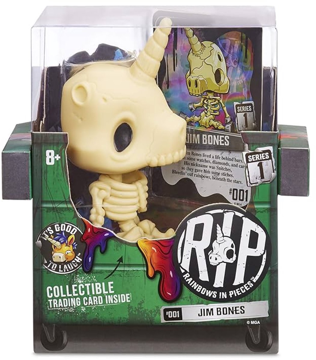 R.I.P. Rainbow in Pieces #001 Jim Bones Figure