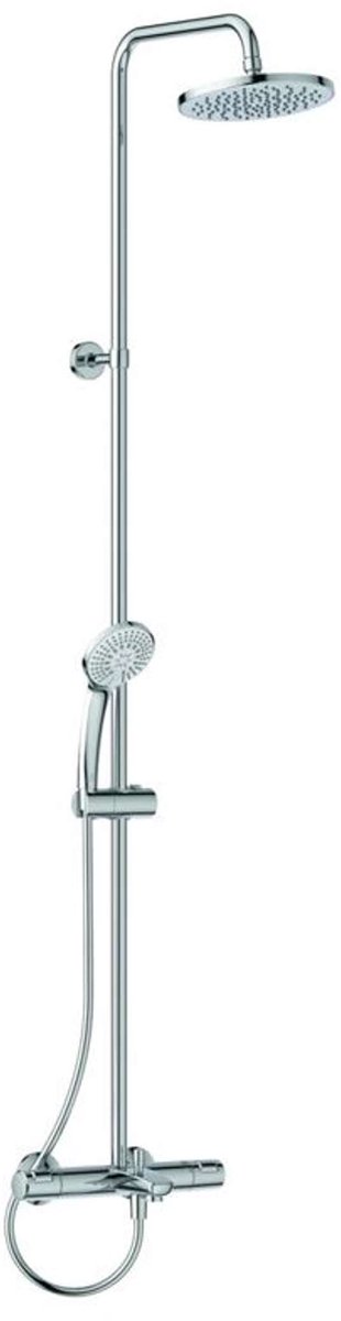 Ideal Standard CeraTherm - Doucheset met badthermostaat, diameter 20 cm, 3-jets, chroom A7590AA
