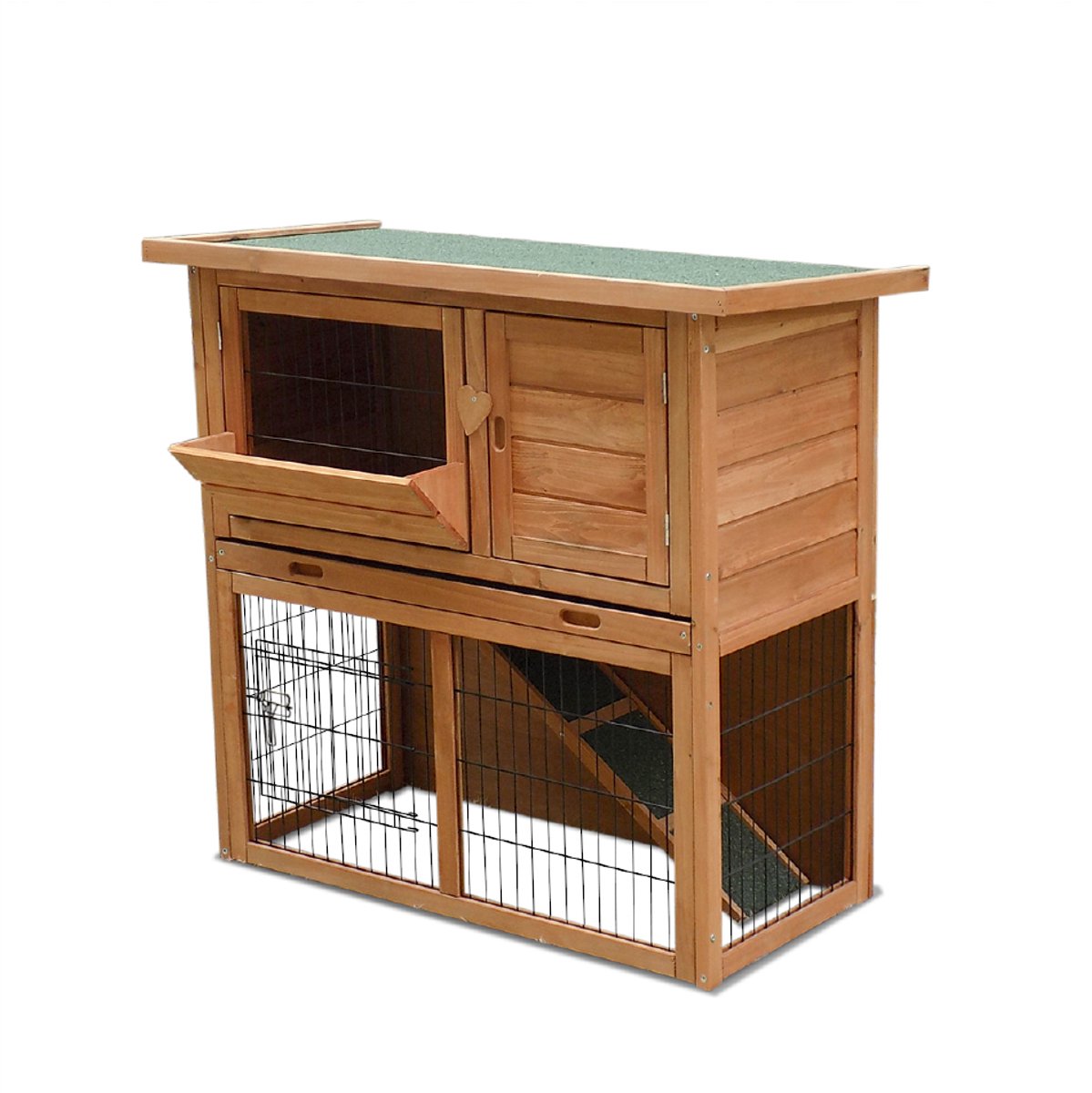 Topmast Houten Konijnenhok Conejo XL - 136 x 50 x 92 cm