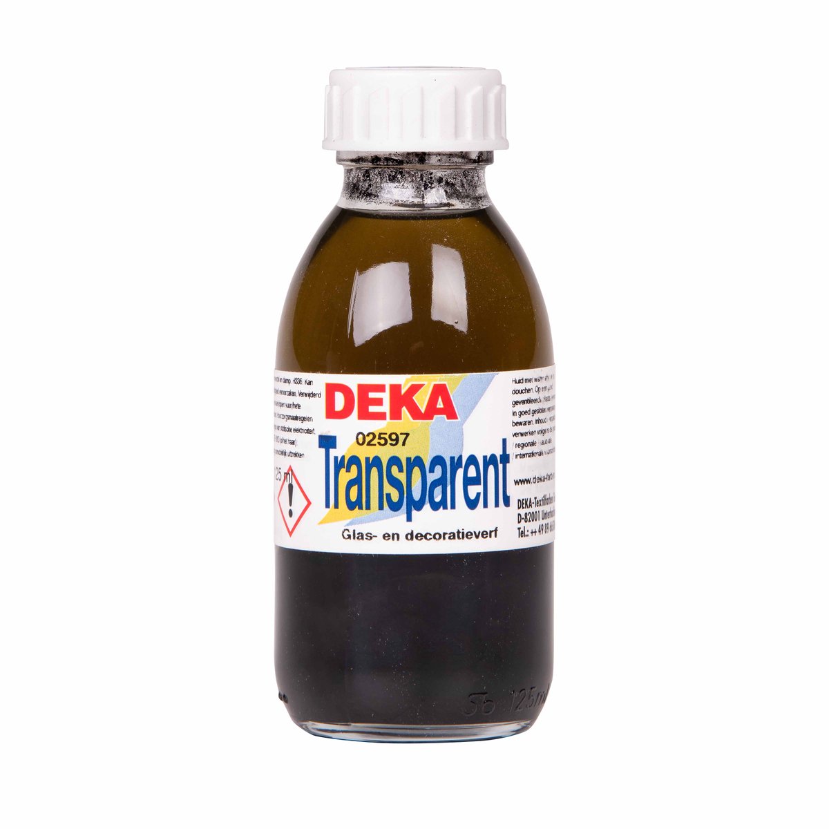Glasverf Deka transparant 125 ml contourverf (02597)