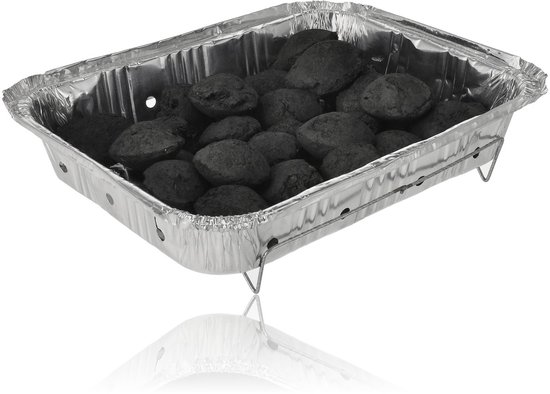 3 Stuks Barbecue - Instant - Wegwerp - Buiten barbecue - Tafel - Rooster - Balkon - Picknick - Barbecue accessoires - Grill - Barbecue kopen - Barbecuen - Barbecue saus van Merkloos — afbeelding 5