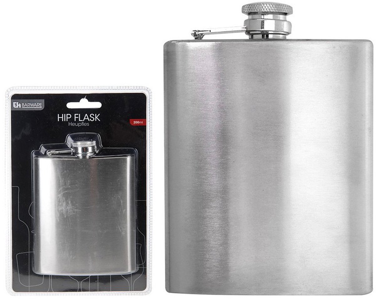 RVS Heupfles 200ml