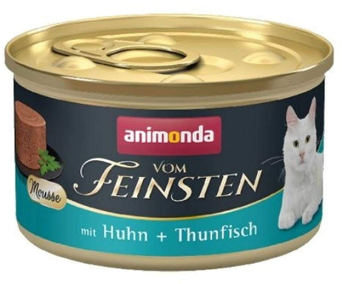 Animonda Kattenvoer Animonda Vom Feinsten Mousse Kip Tonijn Vis 85 g