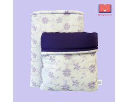 Story Sleeve - Book Sleeve / Tablet Sleeve Floralie - 32 x 25 cm - Ook geschikt voor IPad / Tablet - Boekenhoes - Boekbeschermer - Boekhoes - Booksleeve - Voor boek