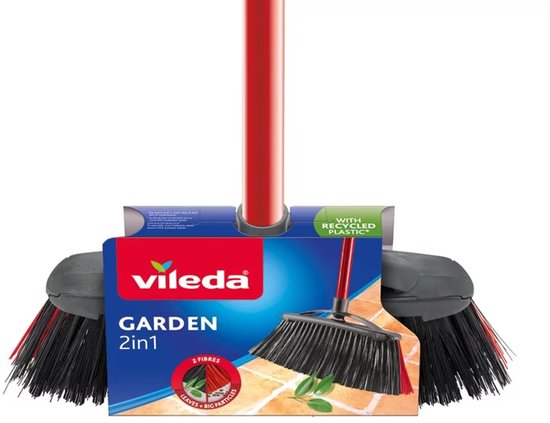 Vileda Brush Outdoor Broom 2in1 Garden + Stick van Vileda — afbeelding 4
