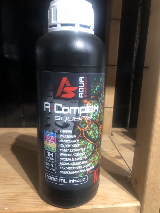 A-complex Aquarium 10 in 1 bio water waterverbeter en planten voeding - 1Ltr