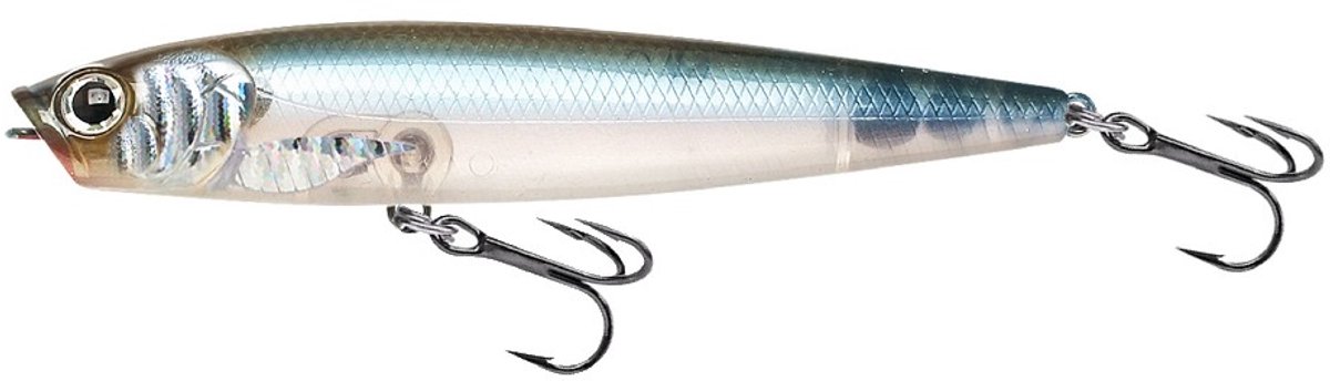 Lucky Craft Gunfish 95NF Silver Cheek Ghost Minnow