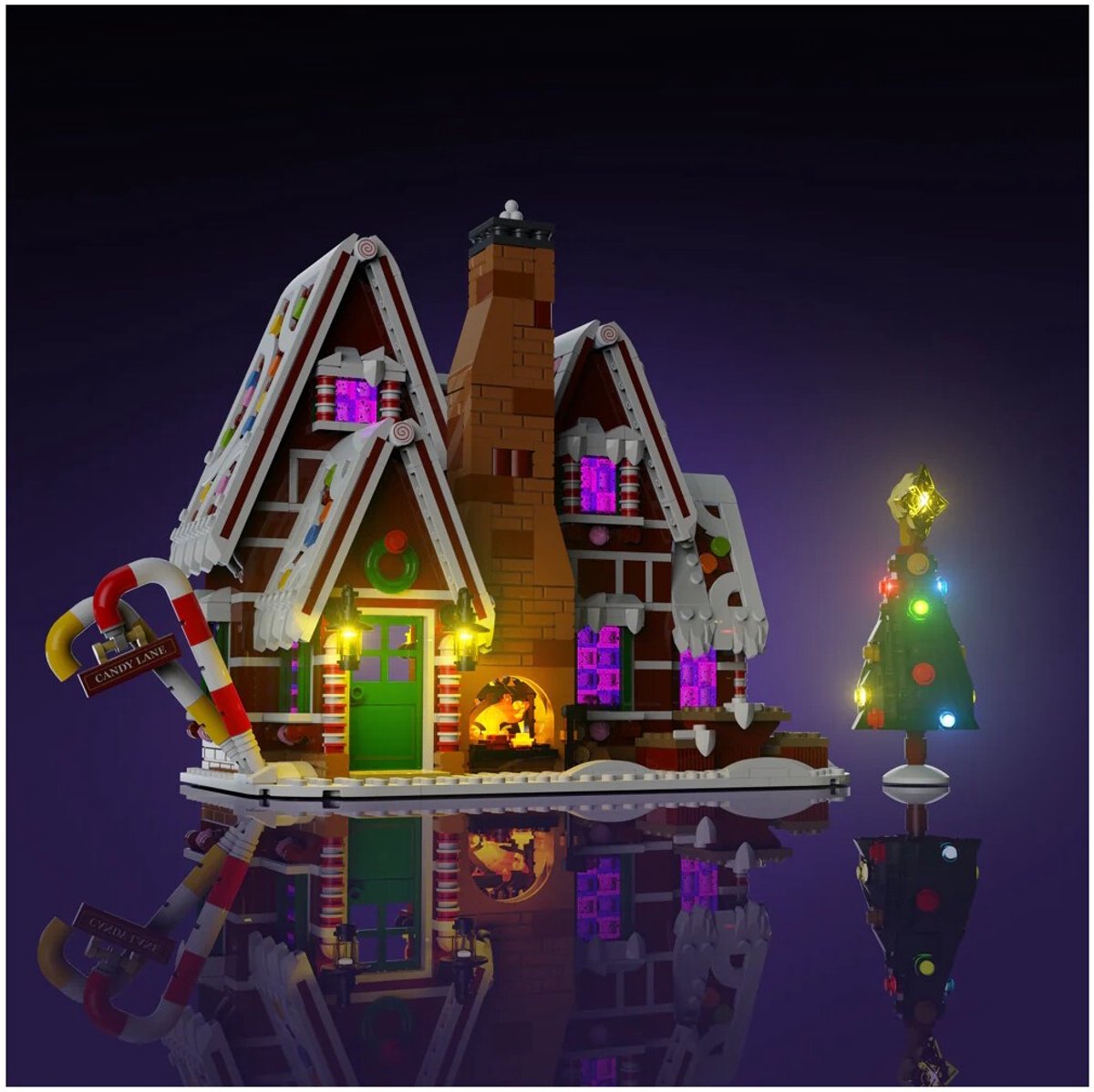 Light My Bricks Verlichtingsset voor LEGO 10267 Peperkoekhuisje - Lights