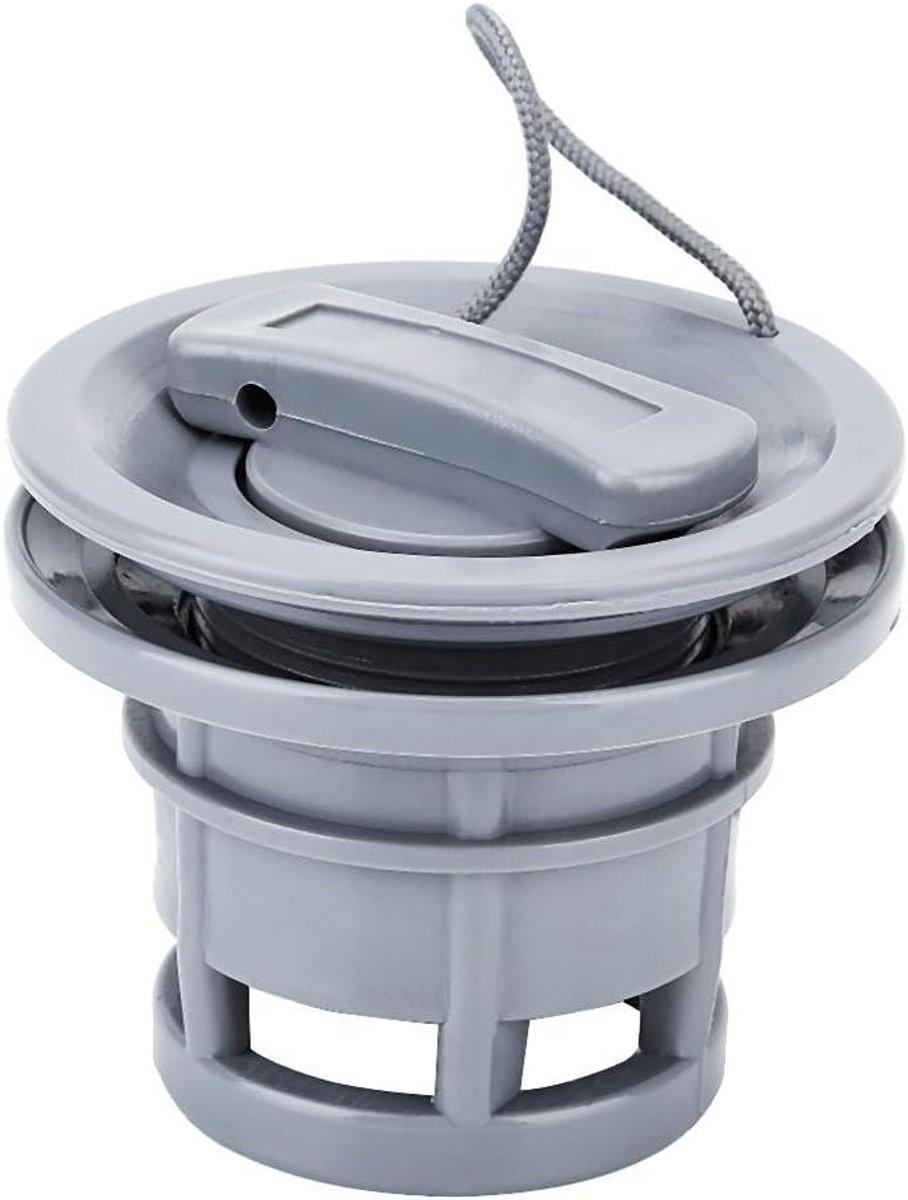 Allecto Plus - Rubberbootventiel voor opblaasbare boot kayak canoe - dubbel slot PVC luchtventiel met sleutel - vlotvulventiel - boot ventiel - vlotventielen - schepen accessoire