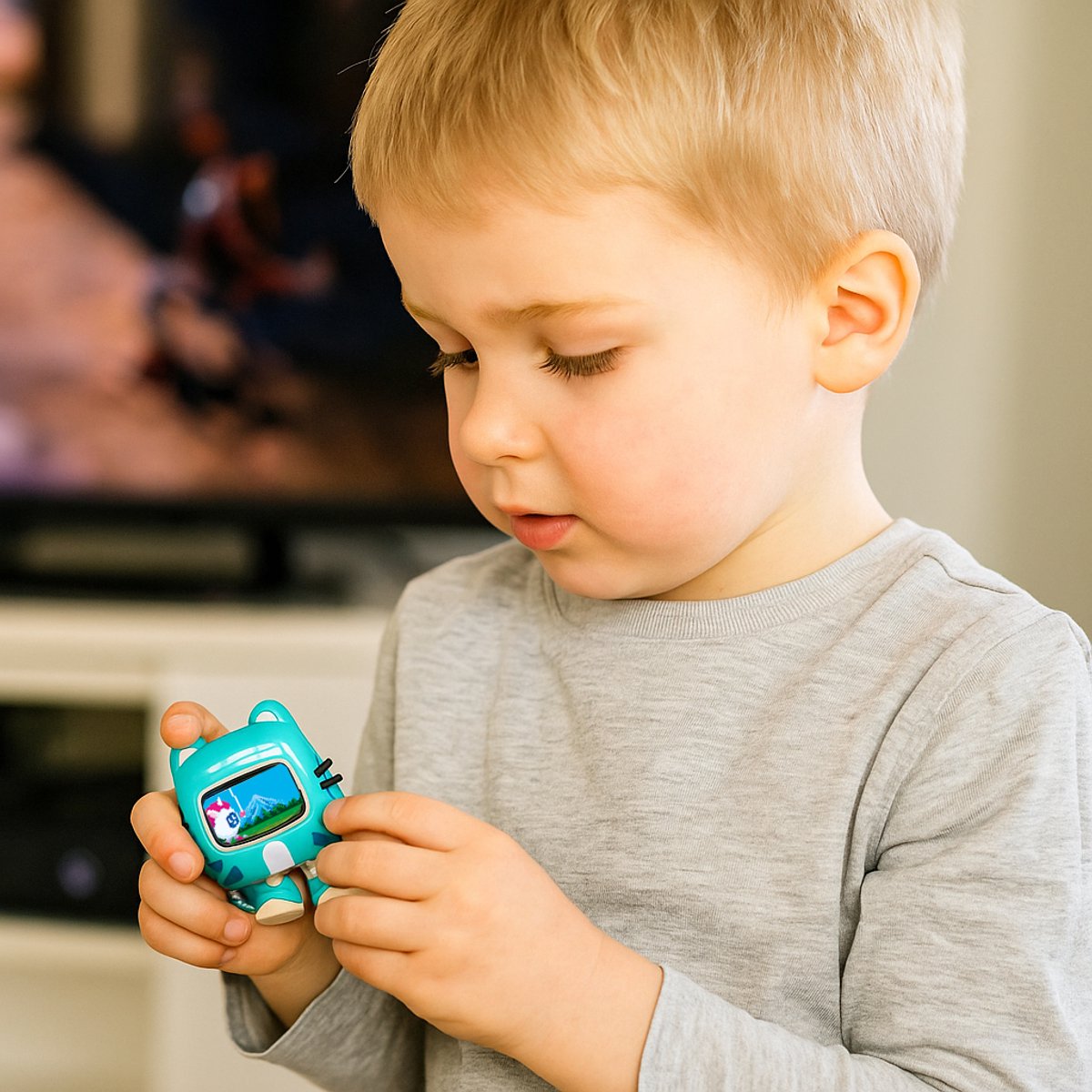 Beep Boop Tochi – Je virtuele huisdiertje met emoties, 4 games en 100 geluiden