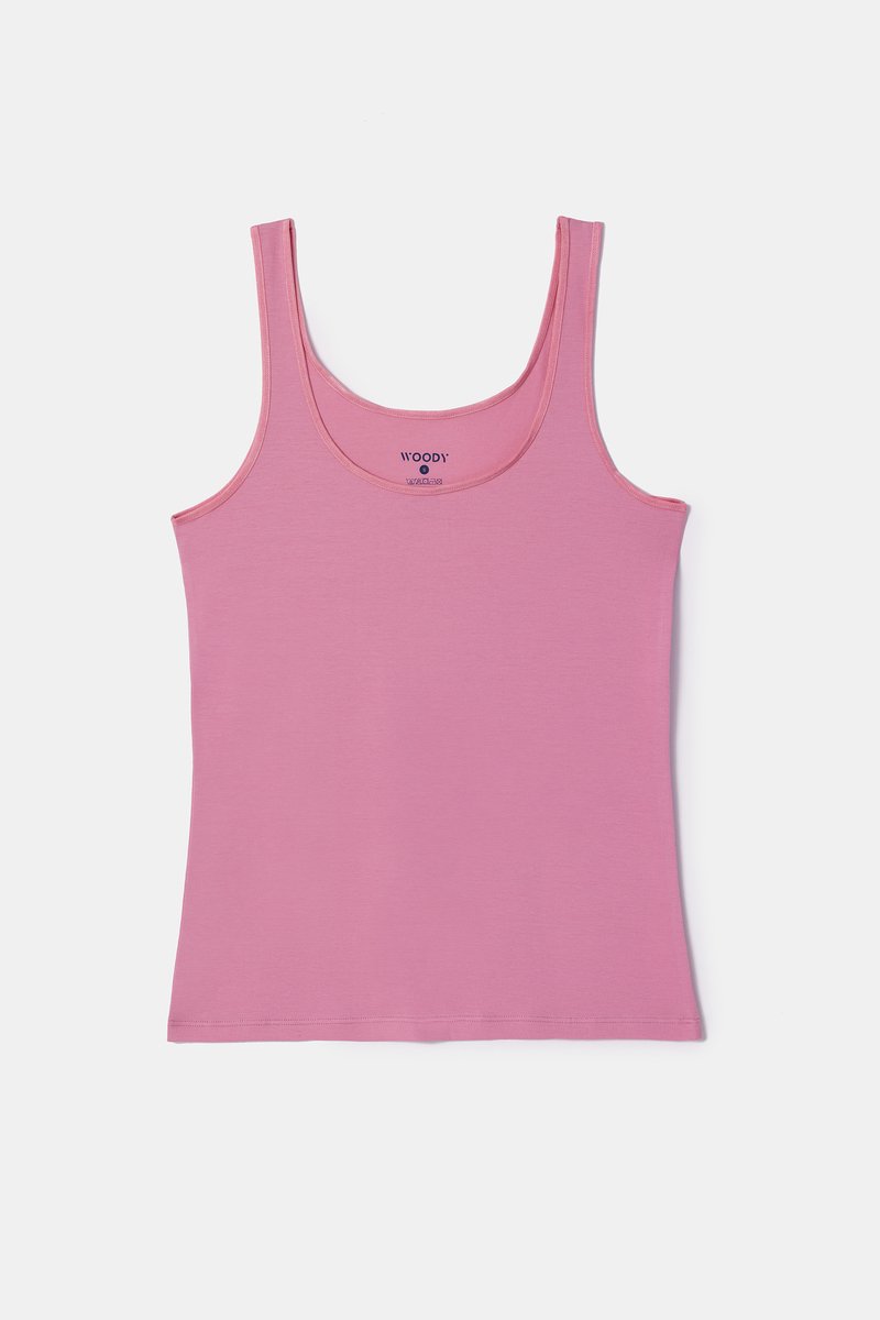 Woody Dames Singlet Roze L