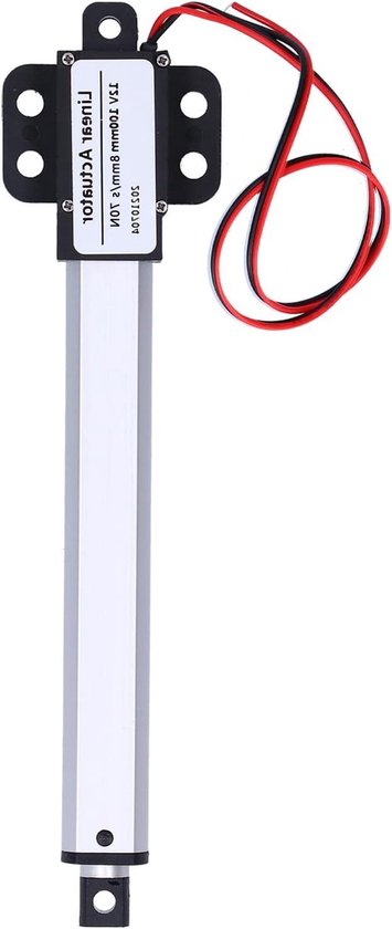 100mm 12V Lineaire Actuator, Geluidsarme Kortsluitbeveiliging Mini Elektrische Lineaire Actuator, Eindschakelaar Lineaire Actuator(Slag 100mm -30mm/s-20N
