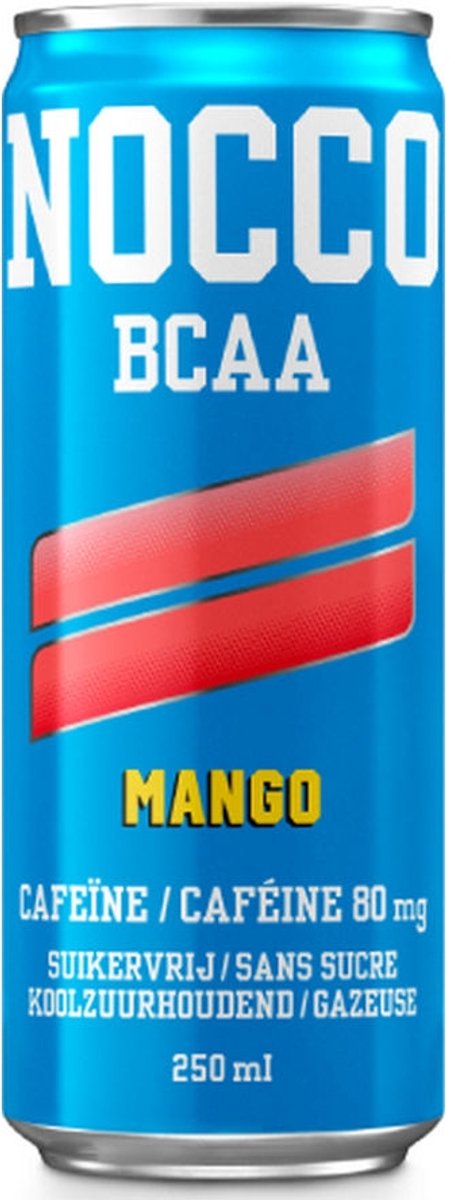 Goedkoopste Nocco - Mango BCAA - sleekcan - 25 cl - NL