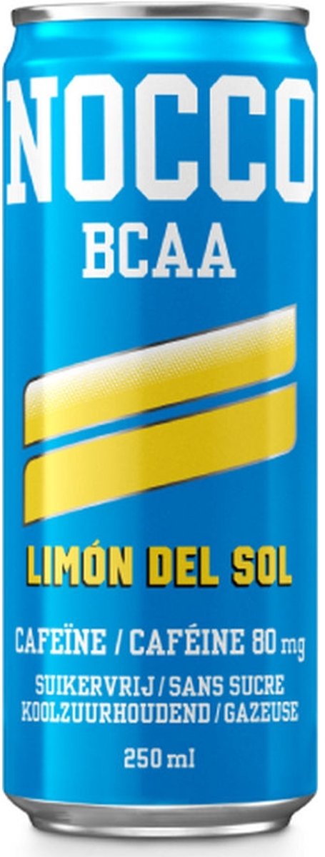 Goedkoopste NOCCO BCAA Drink 12x 250ml Limón