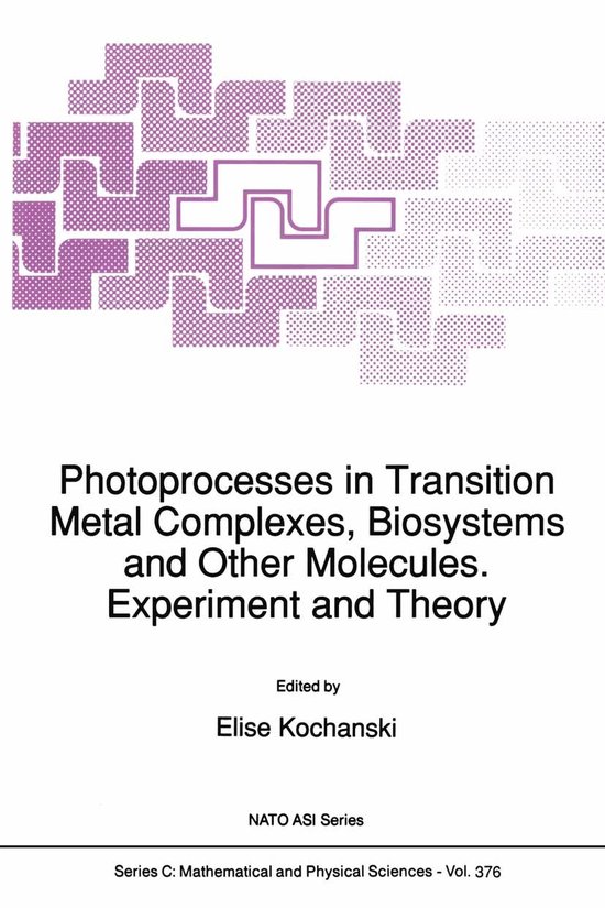 Photoprocesses in Transition Metal Complexes, Biosystems and ... - cover