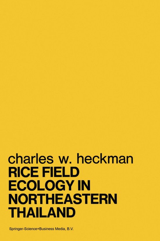 Rice Field Ecology in Northeastern Thailand - cover