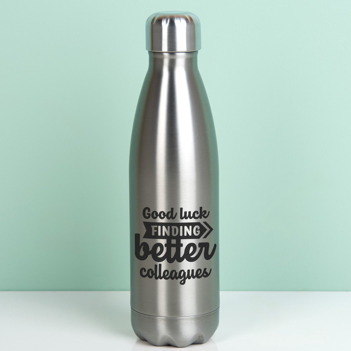 Ditverzinjeniet.nl Thermosfles Better Colleagues - Zilver