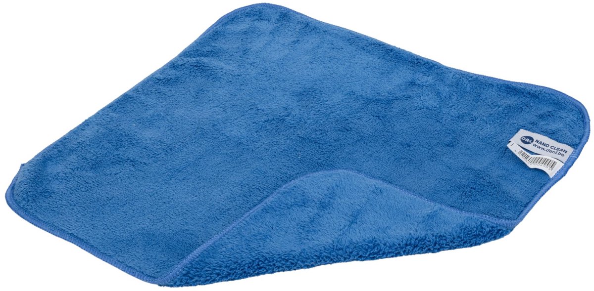 D&L Nano Clean Doek - 36 x 36cm - Fel Blauw