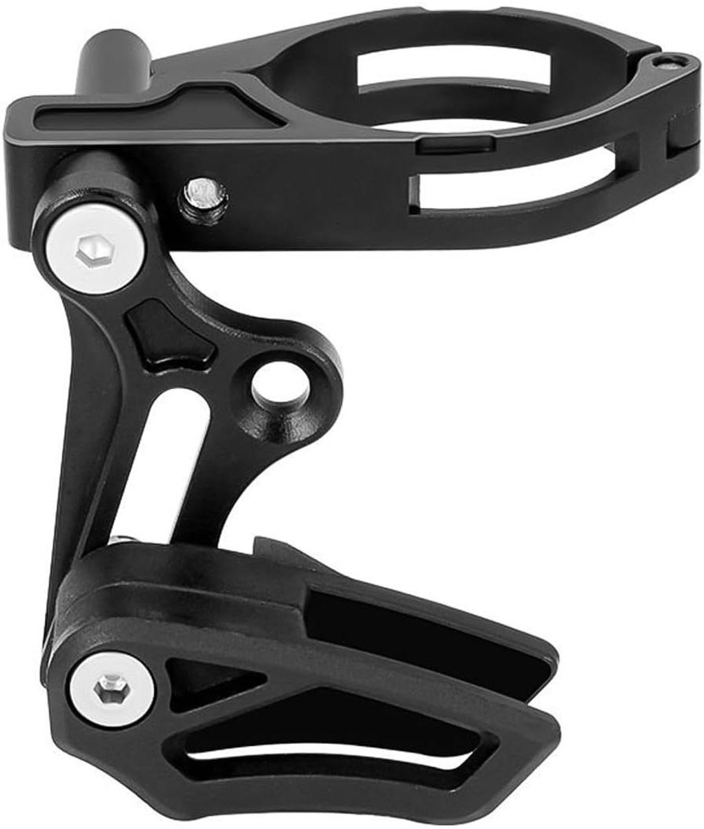 Allecto Plus - Fietskettingspanner Mountainbike Aluminiumlegering Beschermplaat MTB Accessoires met enkelvoudige kettinggeleider