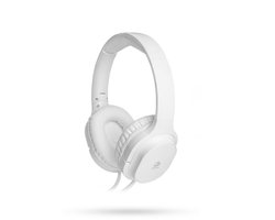Anti straling Air Tube Koptelefoon Over-Ear HA08W – iBrain Wit - 3.5mm Jack