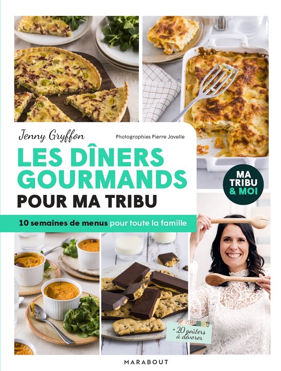 Les dîners gourmands pour ma tribu - cover