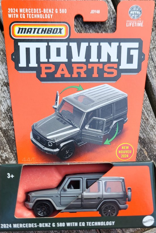 Matchbox Debuts Mercedes-Benz G 580 With EQ Technology Die-Cast Car - The Toy Book - View #14