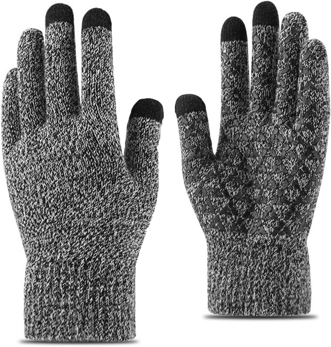 Allecto Plus - Warme thermische handschoenen met aanraakscherm voor hardlopen, autorijden en fietsen. Met antislip grip.