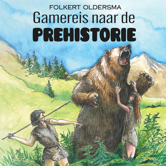 Gamereis naar de prehistorie - cover