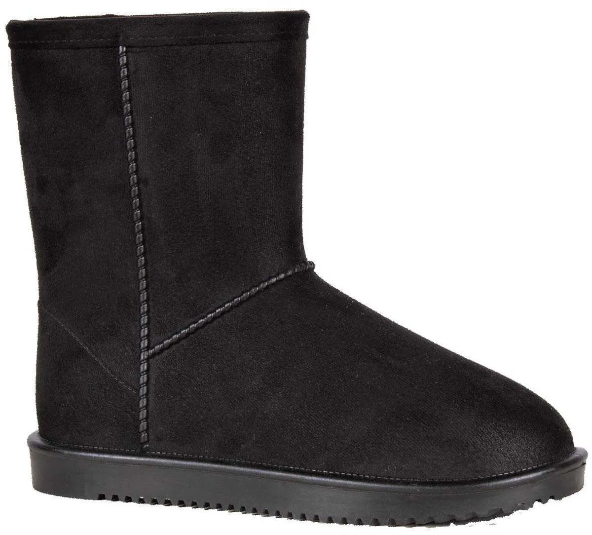 Mondoni Halden Fur Vrijetijdslaars - Maat: 38 - Zwart - Polyester