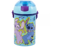 Disney Lilo en Stitch bidon, sportfles 450 ml, lilo en stitch fles, Drinkfles, Bidon, Lilo en stitch