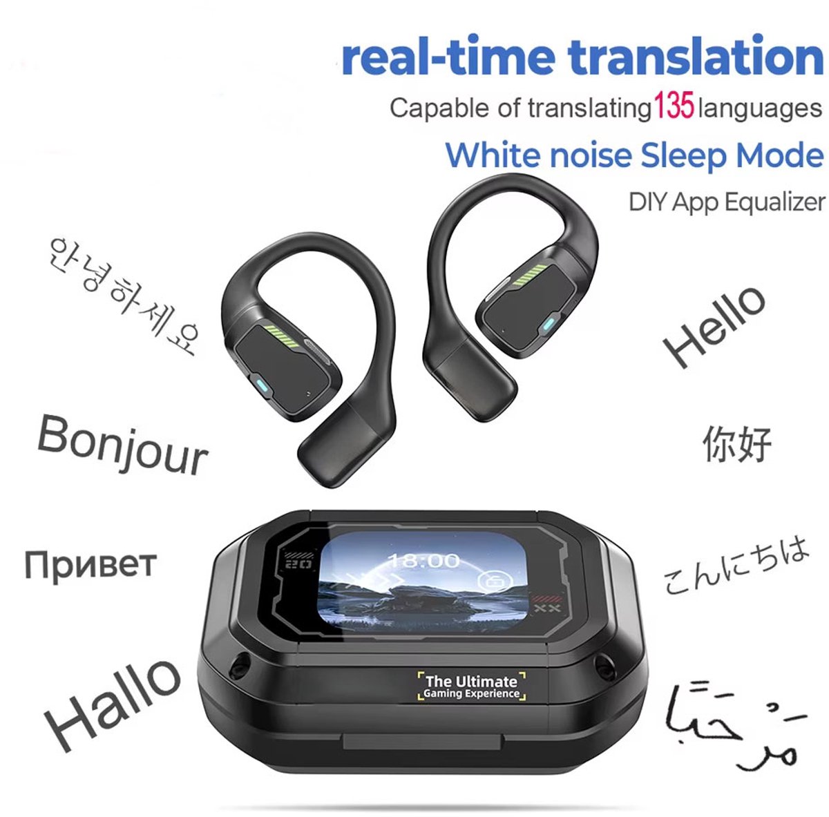 Draadloze Bluetooth Sport Oordopjes IPX5