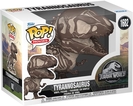 Pop Movies: Jurassic World - Tyrannosaurus Funko Pop #1682