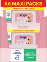 Page Sensitive - Maxipack - Papier Toilette Humide - 74 x 6 pièces