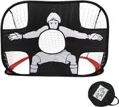 AUFUN Fußballtor für Kinder 2 in 1 Pop-Up Fußball Tor inkl. Tragetasche