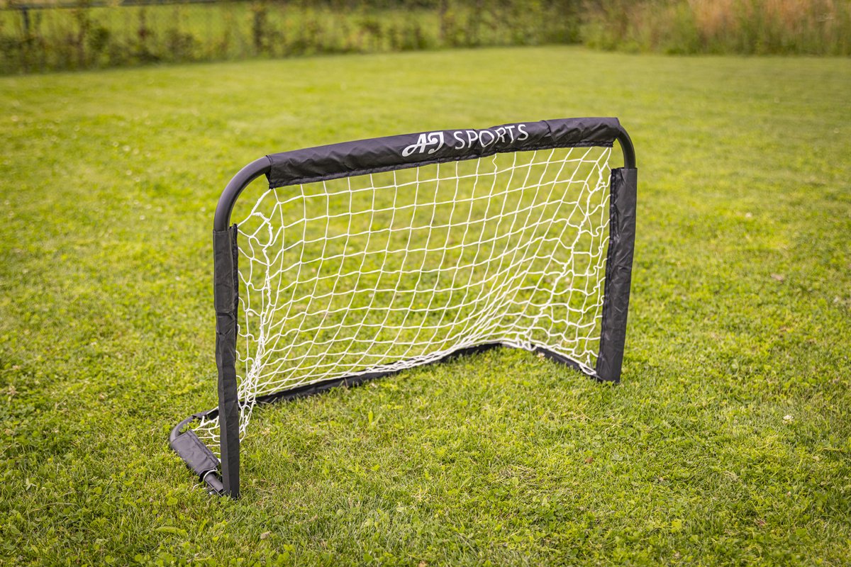 AJ-Sports Voetbaldoel 90x60x35cm - 2 Stuks! - Voetbal goal - Voetbaltraining - Stalen buizen - Zwart — afbeelding 9