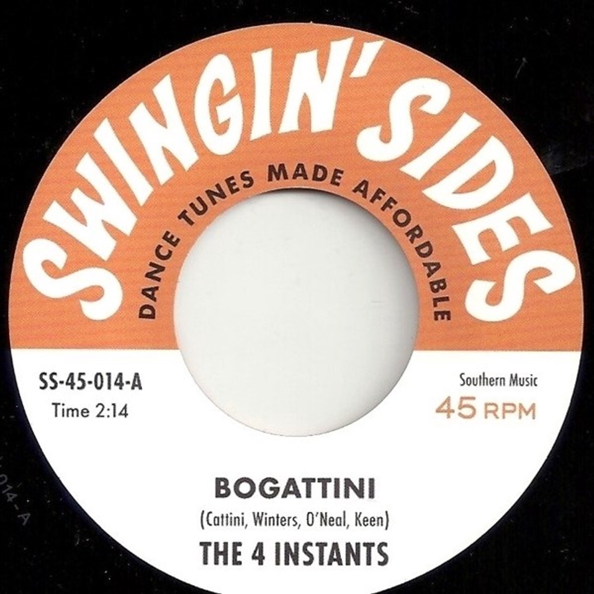 Four Instants & Creep - Bogatini / The Whip (7" Single)