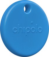 Chipolo Pop - Bluetooth Tracker & KeyFinder - Werkt met Apple Find My & Android Find My Device - Tracker Apple iPhone & Android - 120 dB - Blauw - 1 Pack