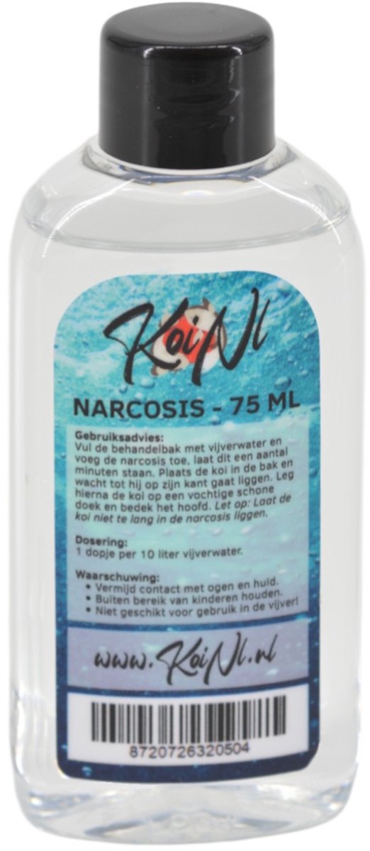 Narcosis 75 ml – Verdoving bij Koi wondverzorging | KoiNL