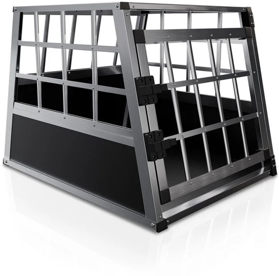 Aluminium hondentransportbox – M
