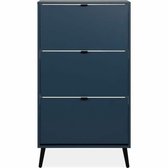 CALICOSY - Schoenenkast met 3 kleppen en 2 vakken per klep, 70 cm – VIGO