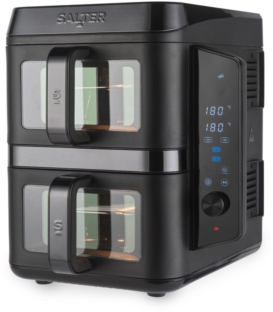Salter VertiCook View Airfryer 9L Zwart 2400W - Salter - €109,99