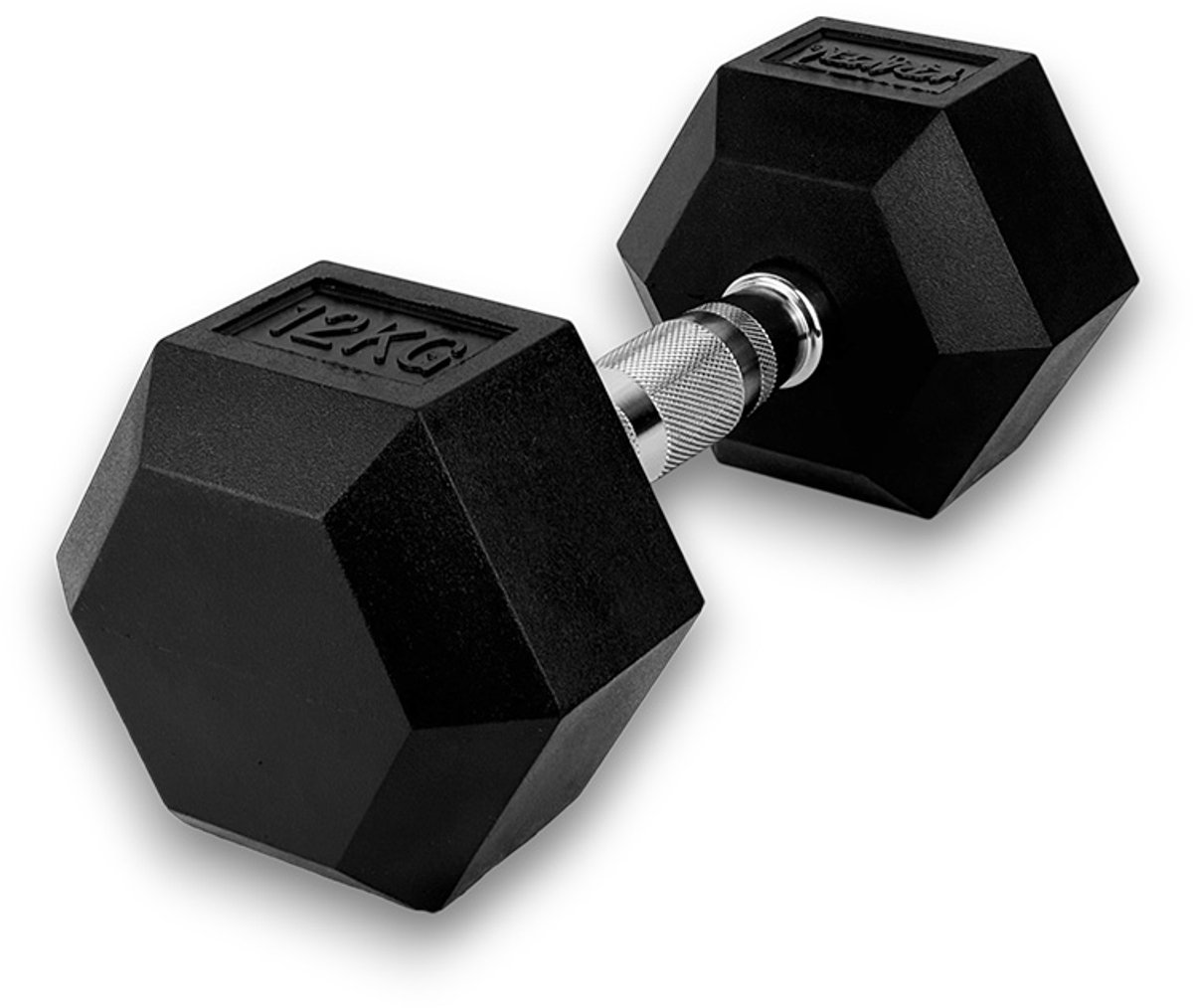 KRAKEN 12 KG Hexagon Dumbbell | Stabiele Zeshoekige Vorm | Duurzaam en Comfortabel | Veelzijdig en Betrouwbaar voor Krachttraining | Halter Gewicht voor Fitness | Sport Gym Dumbbell (alt. spelling Dumbel Dumbbel Dumbell) Hand Gewichten