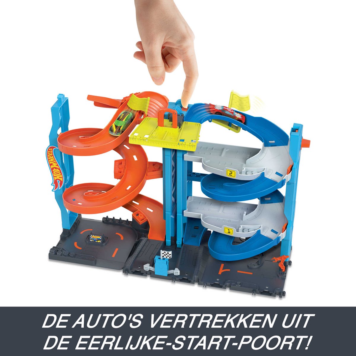 Hot Wheels City Transformerende Racetoren - Racebaan — afbeelding 6