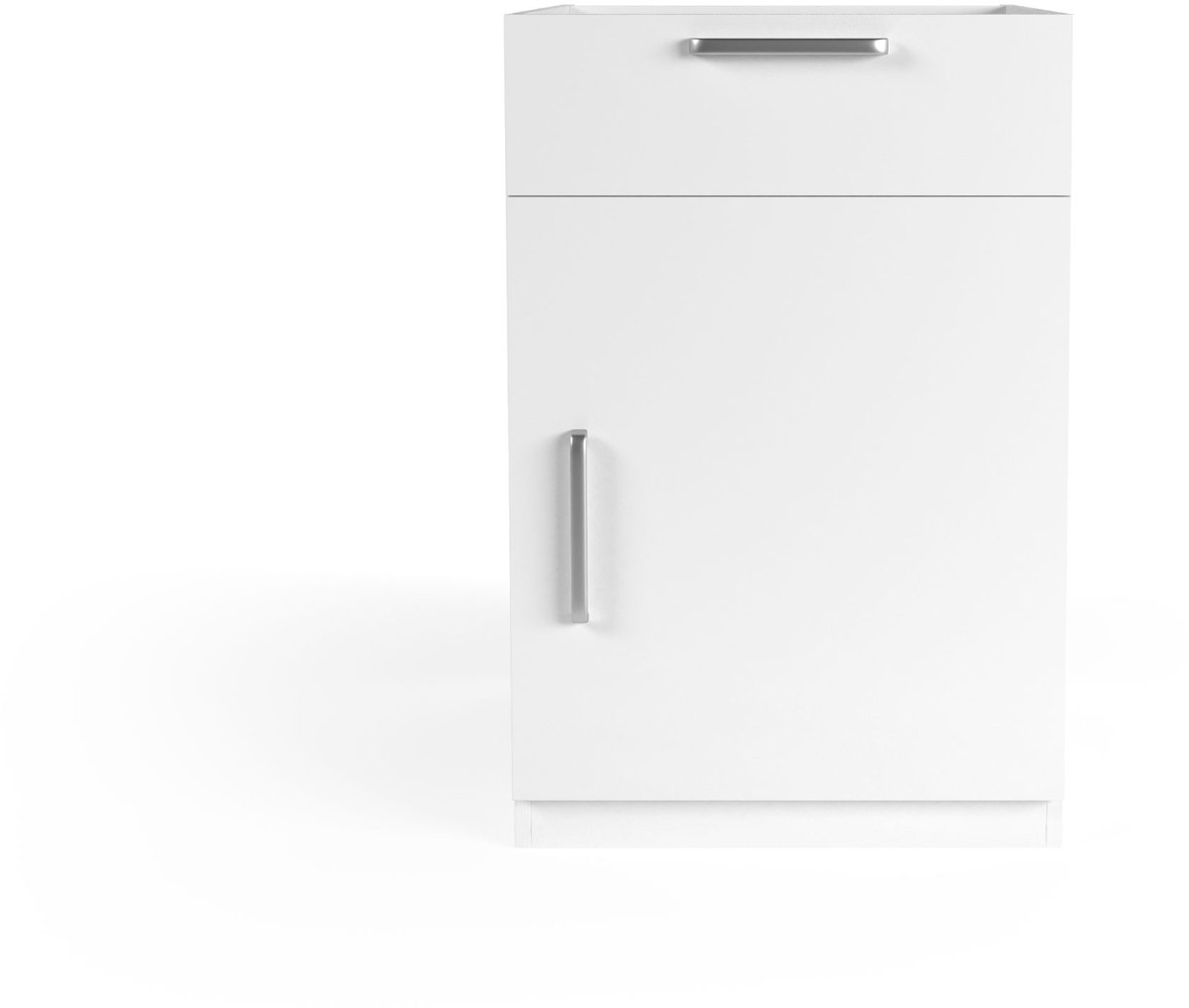 Wasophoogte Keukenkast - Onderkast keuken - Module N4 - 700(D)*600(B)*910(H) mm - Wit