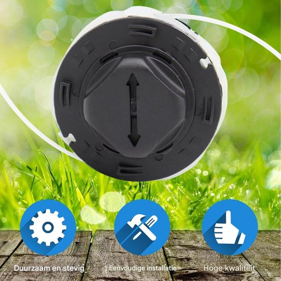 EXCITAT Spoeltjes - Trimmerspoelen - Accessoires voor grasmaaiers - Geschikt voor C3-2 vervangende spoelen voor Stihl FSA 57 - vervangt 4009 710 4305 4009 710 4306 - 3 pack van EXCITAT — afbeelding 3