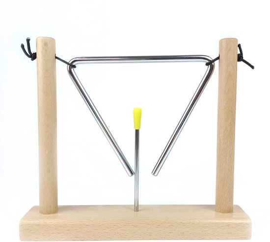 Triangel met slagwerk en houten frame – voor beginners