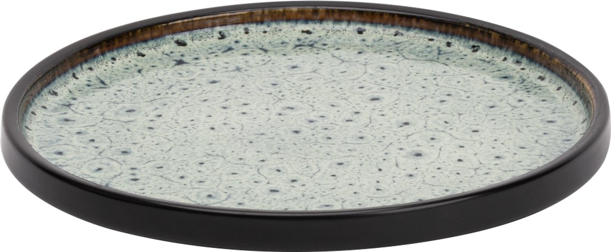Palmer - Coco - Bord - ø 19 cm - Blauw - Porselein - Ontbijtbord