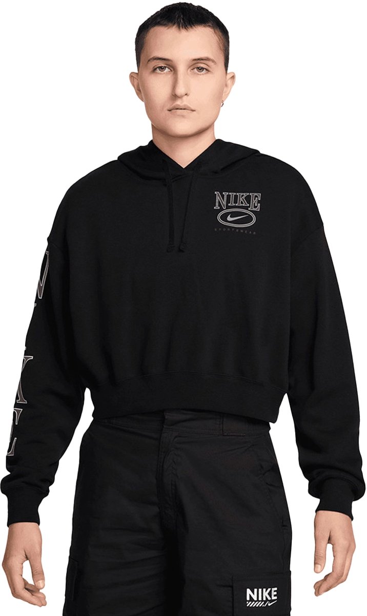 Nike nike sportswear club fleece hoodie in de kleur . Zwart