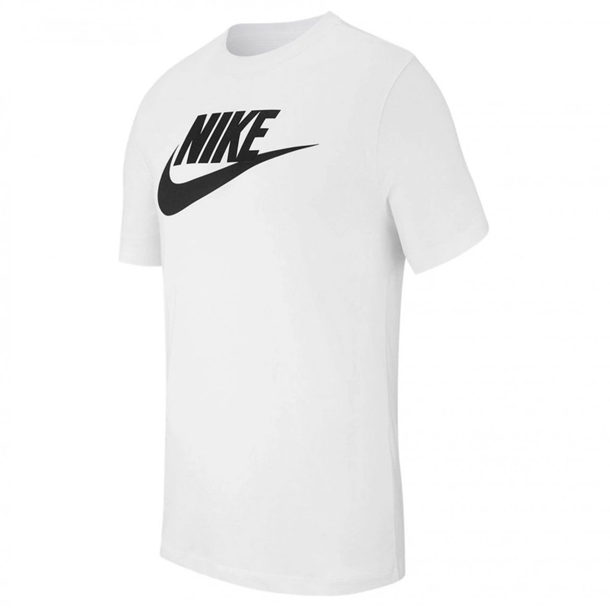 Nike Icon Futura T-shirt Met Korte Mouwen XS Man Wit